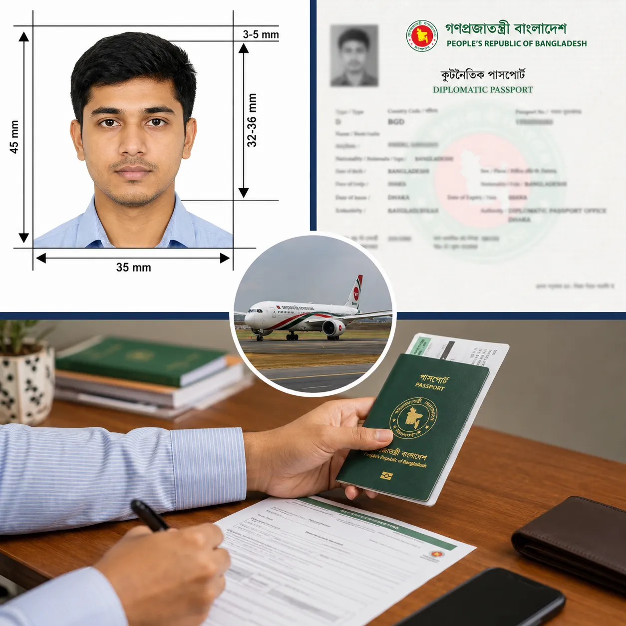 হজ প্রি-রেজিস্ট্রেশনের জন্য প্রয়োজনীয় কাগজপত্র